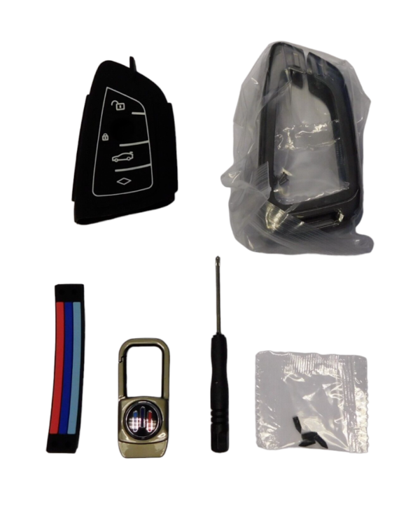 BMW Silicone & Alloy Key Case Cover - Image 3