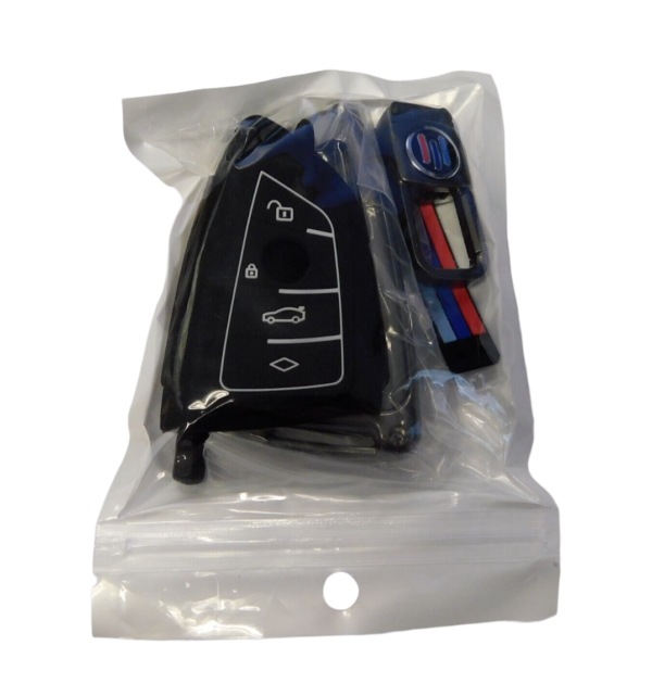BMW Silicone & Alloy Key Case Cover