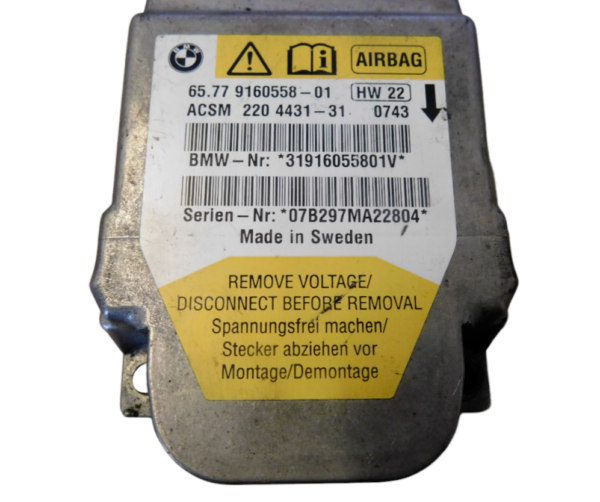 BMW 5 Series Airbag Control Module - Image 6