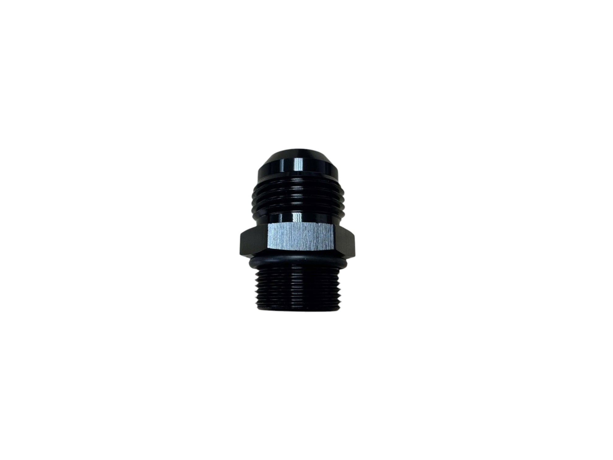 AN-12 Flare To M24 x 1.5 Metric Straight Male Fitting - Image 2
