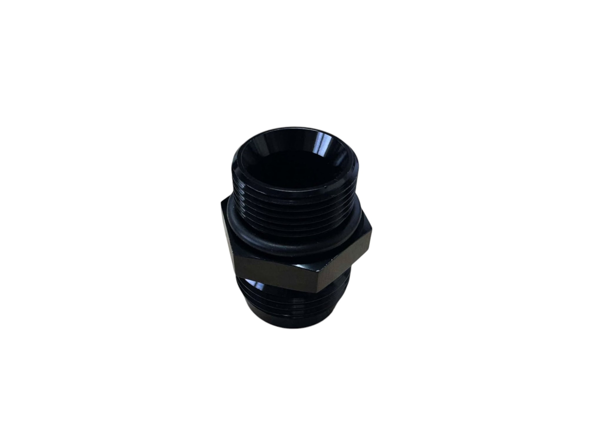 AN-12 Flare To M24 x 1.5 Metric Straight Male Fitting - Image 3