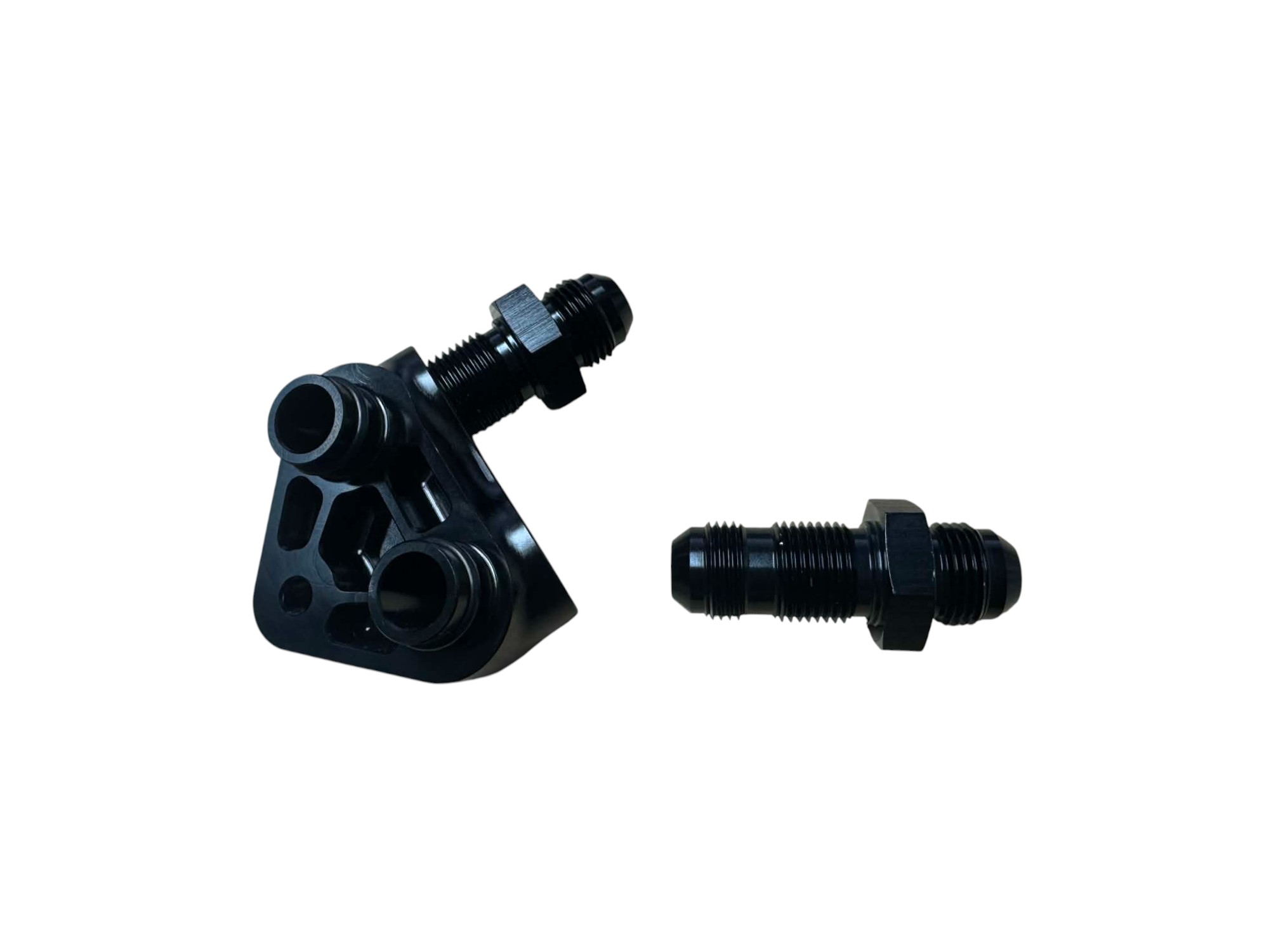 AN-8 Bulkhead Fitting to suit 8HP Oil Cooler Adapter - Image 4